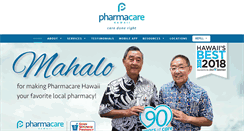 Desktop Screenshot of pharmacarehawaii.com